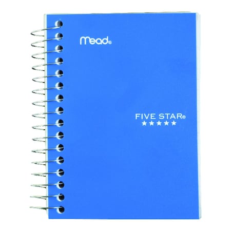 Five Star Mead 3-1/2 in. W X 5-1/2 in. L College Ruled Spiral Assorted Notebook 45388